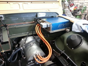 eMotor and Controller installed